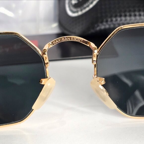 Ray-Ban RB3556 Octagonal Sunglasses - Picture 4 of 5